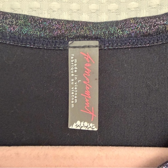 Free People FP Movement Blissed Out Foil Tank L - Picture 5 of 8